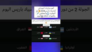 مباريات اليوم 🔥مباراة العراق والارجنتين  مباراة المغرب واوكرانيا  مباراة مصر اليوم [upl. by Ellehsar]