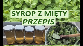 Przepis na syrop z mięty Syrop miętowy [upl. by Gaves]