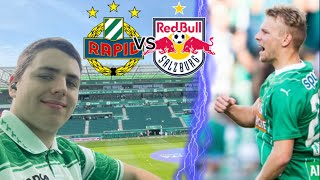 Rapid on Fire🔥 Rapid Wien vs RB Salzburg  Admiral Bundesliga Stadionvlog [upl. by Gerianna83]