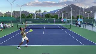 Felix Auger Aliassime Serve Slow Motion  オジェアリアシムのサーブ（スロー） [upl. by Sokairyk309]