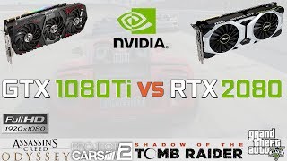 GTX 1080 Ti vs RTX 2080 Test in 5 Games [upl. by Moynahan]