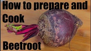 How to prepare cook and cut Beetroot  French cooking techniques [upl. by Emerson]