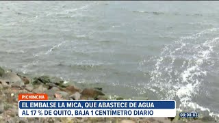 Se descarta que exista un desabastecimiento de agua en Quito [upl. by Reitman]