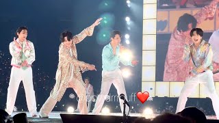 220416  FANCAM  Butter  BTS PTD Las Vegas  Day 4  Allegiant  4K 직캠 [upl. by Routh792]