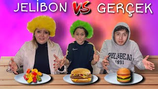 JELİBON Vs GERÇEK YEMEK YARIŞMASI ÖDÜLLÜ [upl. by Madigan164]