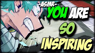 Deku Thinks You Are Amazing ASMR Audio Roleplay Anime rp M4A [upl. by Eneleoj692]