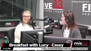 Summer Breakfast with Lucy Lokan amp Casey Treloar [upl. by Asillam]