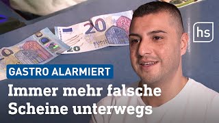 Falschgeld GastroInhaber hat immer mehr falsche Scheine in der Kasse  hessenschau [upl. by Jacinthe]