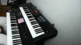 Africa Toto  Solo keyboard Korg m50 Roland juno d [upl. by Nakhsa]