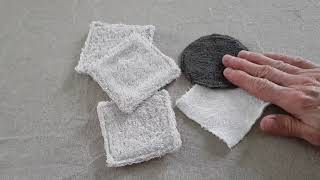 tuto lingettes lavables et petit panier [upl. by Iahc374]