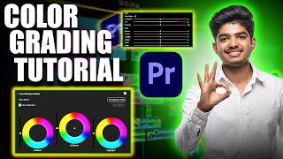 adobe premiere pro tutorial  COLOR GRADING CLASS 1 learning world [upl. by Payson711]