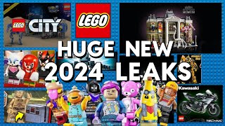 HUGE NEW LEGO LEAKS  2024 LEAKS [upl. by Sairacaz]