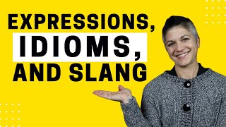 Important Differences between ‘Expressions’ ‘Idioms’ and ‘Slang’ for IELTS [upl. by Zorana]