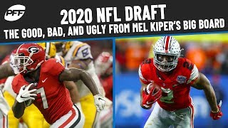 2020 NFL Draft The Good Bad and Ugly From Mel Kiper Jrs Big Board  PFF [upl. by Richardo]