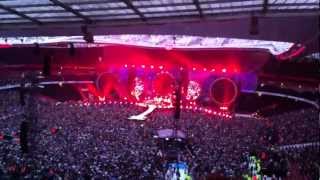 COLDPLAY LIVE  Emirates Stadium 2012 [upl. by Ahouh]