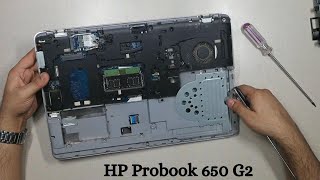 HP Probook 650 G2  how to disassembly HP 650 g2 ProBook [upl. by Ylas]