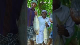 BONELESS FISH PEPPER FRY  Giant Fish Cutting amp Cooking shorts villagecookingchannel fishfood [upl. by Honniball]