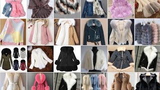 latest fluffy jackets for girls winter collection [upl. by Nerot]