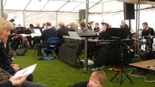 Droitwich Spa Salvation Army Band play the March Crown of Conquest by Ray SteadmanAllen [upl. by Joelie]