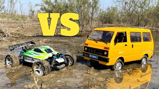 Wltoys a959 B vs WPL D42 Van  Wltoys a959 RC Car  Wltoys RC Car [upl. by Yruam]