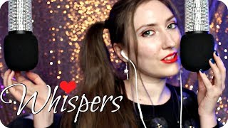 ASMR Ear to Ear Whispering amp Microphone Scratching Deep in Your Ears for Sleep amp Relaxation 😪 🎤 [upl. by Otit102]