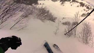 Ski Powder Grand Massif 31 janvier 2015 [upl. by Balough]