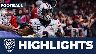 No 14 Arizona vs No 12 Oklahoma Football Highlights  2023 Alamo Bowl [upl. by Ahrens]