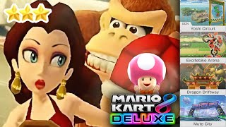 Mario Kart 8 Deluxe Pauline Gameplay Egg Cup 3 Stars [upl. by Ushijima749]