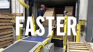 Destuffit™ Makes Container Unloading Faster amp Safer [upl. by Kcyred]