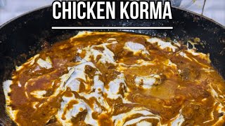 Chicken korma recipe  easy and delicious recipe  try at home restaurant like food 🥘 chickenkorma [upl. by Oal]