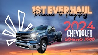 2024 Chevrolet Silverado 3500 HD hauling a Grand Design Momentum from Phoenix to Flagstaff Arizona [upl. by Kandy]