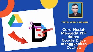 Cara Mudah Mengedit PDF dalam Google Drive menggunakan DocHub [upl. by O'Grady331]