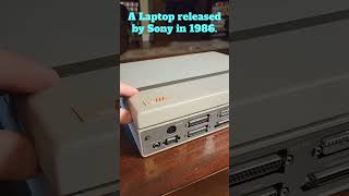 A Laptop released by Sony in 1986 [upl. by Dam]