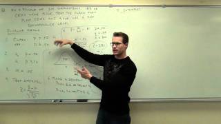 Statistics Lecture 83 Hypothesis Testing for Population Proportion [upl. by Kokaras]