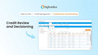 Revolutionize Credit Risk Management with HighRadius Credit Review amp Decisioning [upl. by Wooster148]