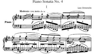 Leo Ornstein  Piano Sonata No 4 1918 [upl. by Waxman]