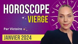 ♍️ Horoscope VIERGE  janvier 2024 [upl. by Betsey]