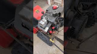 MTD Yard Machine Snowblower Cold Start  Getting Ready For Winter [upl. by Muir]