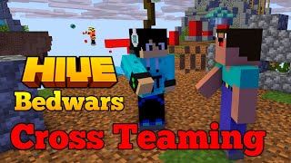 Helping A Random Player In Hive Bedwars [upl. by Theda980]