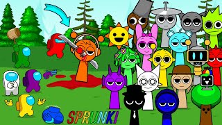 AMONG US vs INCREDIBOX SPRUNKI  Peanut Among Us ANIMATION [upl. by Noorah]