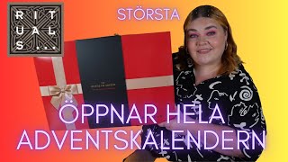 ÖPPNAR RITUALS STORA ADVENTSKALENDER 2023 [upl. by Enitsugua]