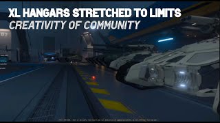 324 Hangars Getting Crazy With Tanks Ship Modules and Mechanics Star Citizen Hangar [upl. by Siroval]