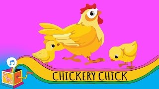 Chickery Chick  Animated Karaoke [upl. by Nalac]