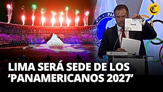 PERÚ es elegida como SEDE OFICIAL para realizar los JUEGOS PANAMERICANOS LIMA 2027  El Comercio [upl. by Itak]