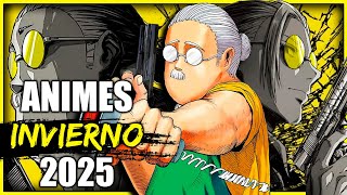 ESTRENOS ANIME INVIERNO 2025 [upl. by Venator]