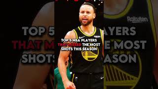 Top 5 nba players with the most missed shots this season shorts nba [upl. by Tabatha299]