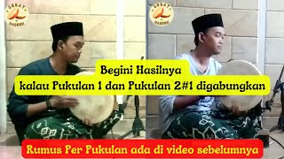 Gabungan Pukulan 1 dan Pukulan 21 l belajar hadroh jd lebih Mudah [upl. by Quillan]