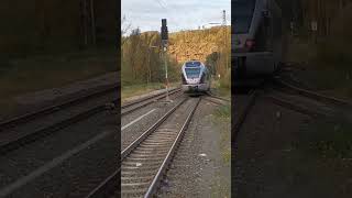 RuhrSiegBahn  RB91 Siegen Hbf ➡️ Finnentrop LennestAltenhundem Do 311024  1714 Uhr [upl. by Olnton]