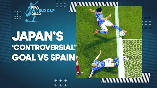 FIFA WC Japan’s ‘Controversial’ goal vs Spain  Most Controversial Goal in FIFA WC [upl. by Lock789]