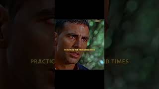 FEAR THE SINGLE MOVE PRACTICED TEN THOUSAND TIMES  4K  akshaykumar [upl. by Leighland]